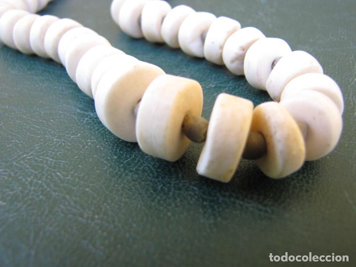 Joyeria: 19.- Collar cuentas hueso - Foto 6