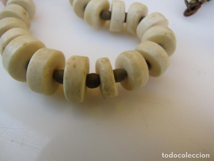 Joyeria: 19.- Collar cuentas hueso - Foto 7