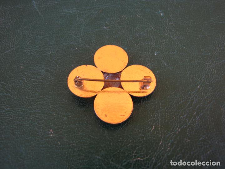Joyeria: 19.- Broche esmeraldinas y &aacute;gata - Foto 2