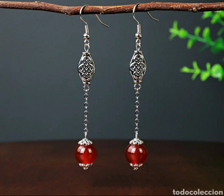 Joyeria: Pendientes &Aacute;gata Roja ENV&Iacute;O GRATIS!! - Foto 1