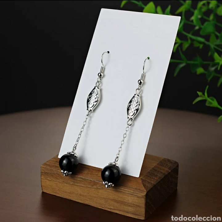 Joyeria: Pendientes &Aacute;gata Negra ENV&Iacute;O GRATIS!! - Foto 2