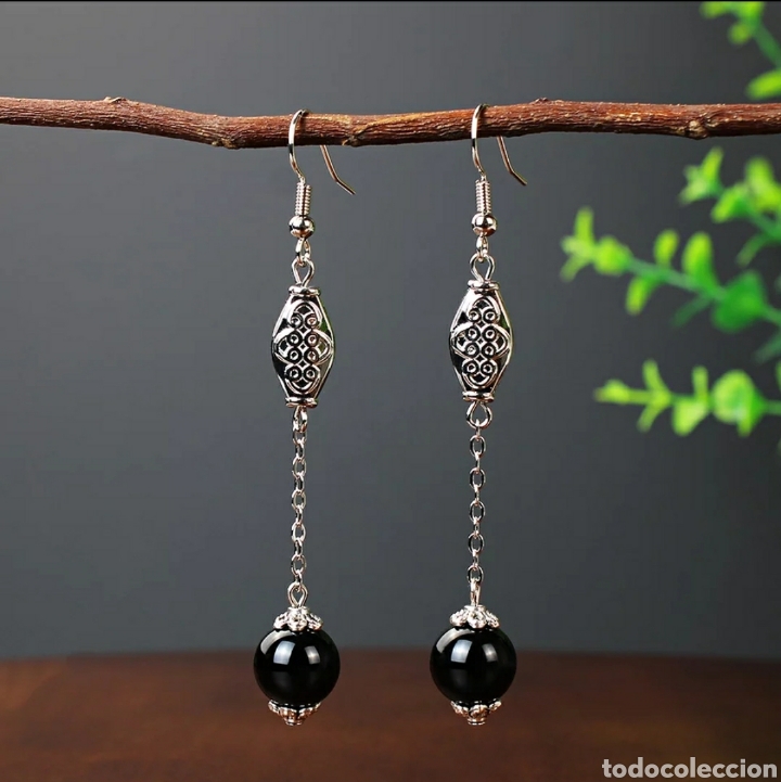 Joyeria: Pendientes &Aacute;gata Negra ENV&Iacute;O GRATIS!! - Foto 1