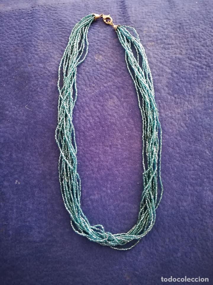 Joyeria: COLLAR CORTO AZUL TURQUESA