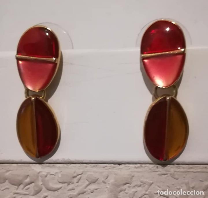 Joyeria: PENDIENTES TRICOLOR DORADOS