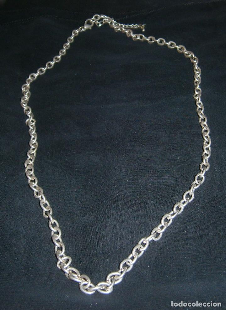 Joyeria: cadena plateada regulable - Foto 1