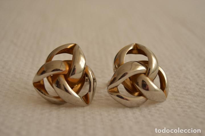 Joyeria: Pendientes clip dorados - Foto 1