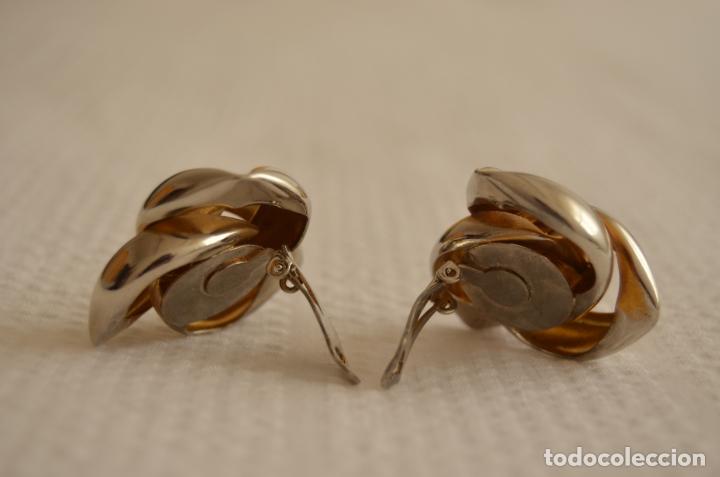 Joyeria: Pendientes clip dorados - Foto 4