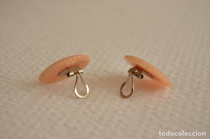 Joyeria: Pendientes clip redondos planos - Foto 2