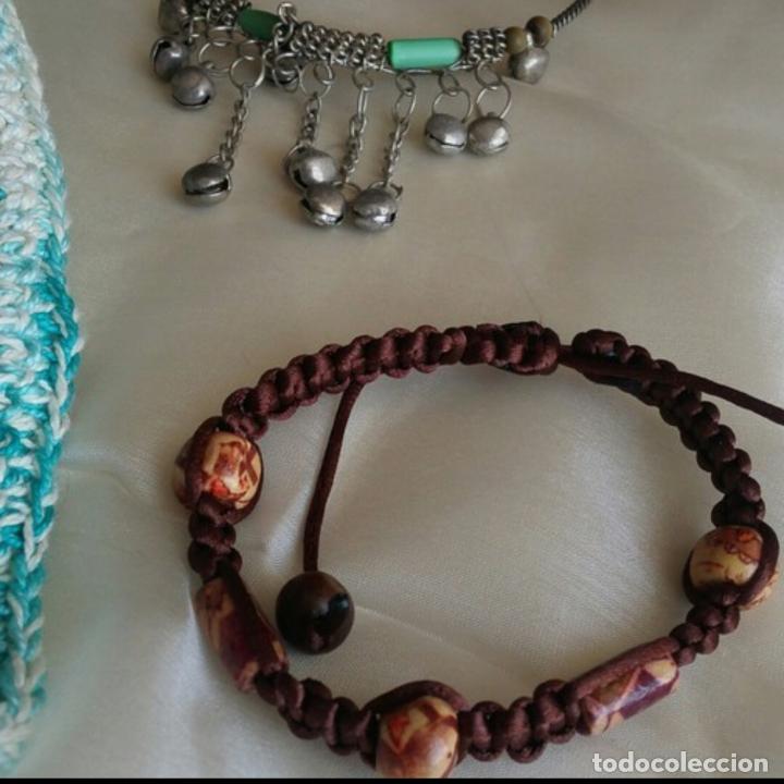 Joyeria: Lote bolsito + complementos. Gargantilla, tobillera y pulsera - Foto 3