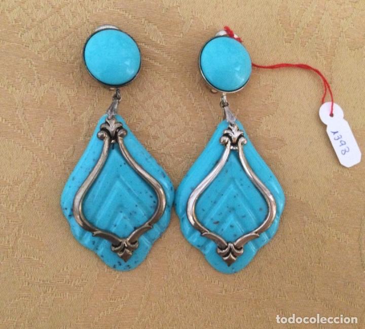 Joyeria: PENDIENTES LARGOS A&Ntilde;OS 80 - Foto 7