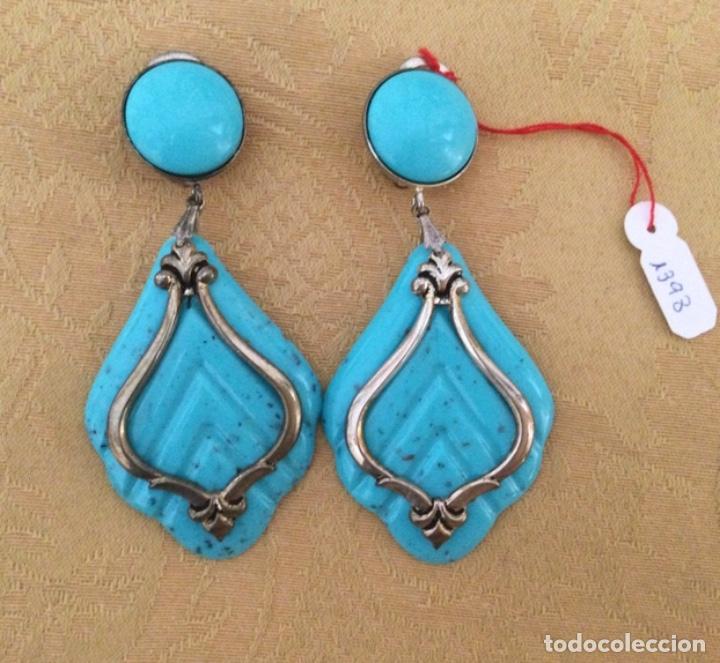 Joyeria: PENDIENTES LARGOS A&Ntilde;OS 80 - Foto 1