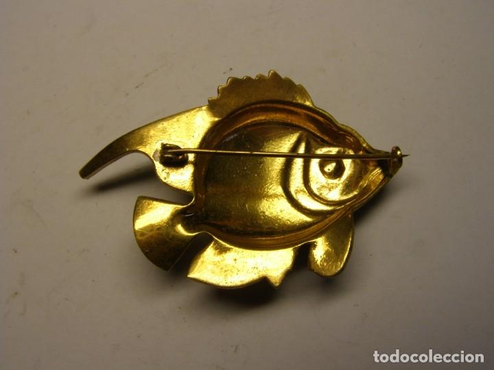 Joyeria: Broche en forma de pez, a&ntilde;os 70. - Foto 3