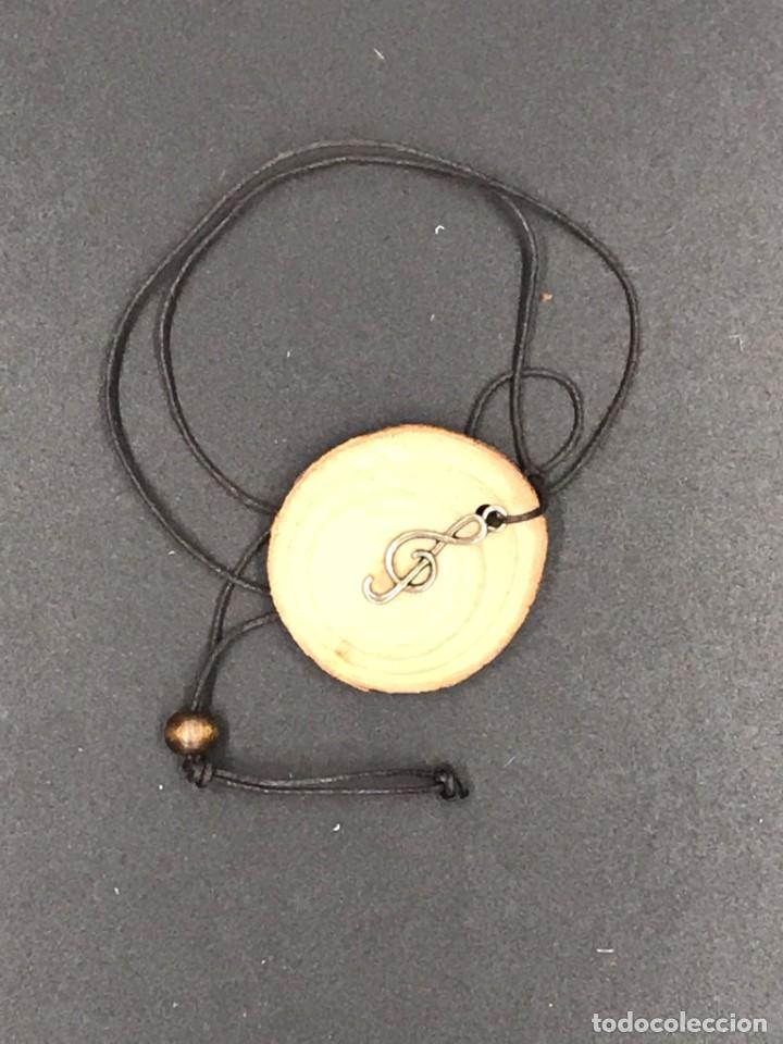 Joyeria: COLGANTE DE MADERA CON NOTA MUSICAL - Foto 2