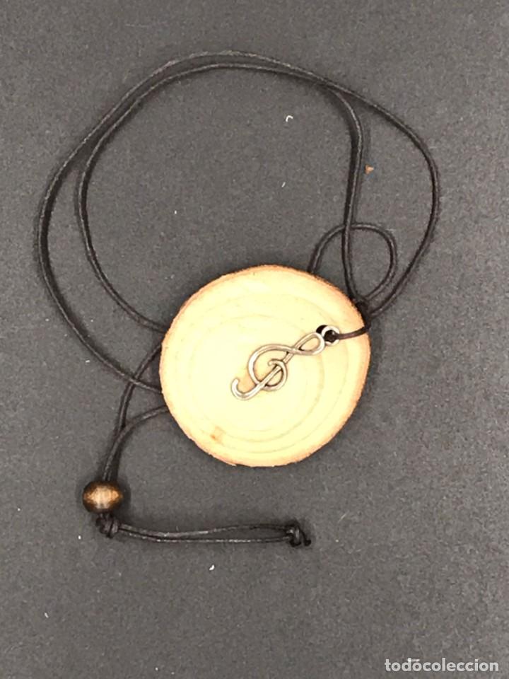 Joyeria: COLGANTE DE MADERA CON NOTA MUSICAL - Foto 4