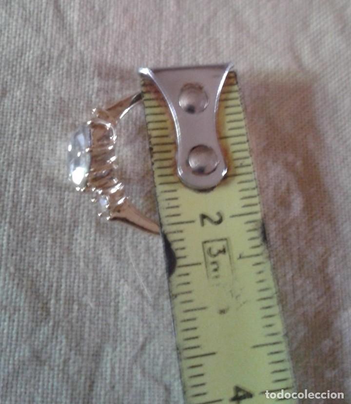 Joyeria: ANILLO DORADO CON CUARZO BLANCO - SIN LA CAJA- - Foto 3