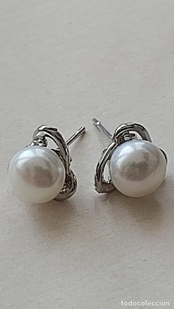 Joyeria: juego de pendientes y anillo de agua dulce - Foto 9