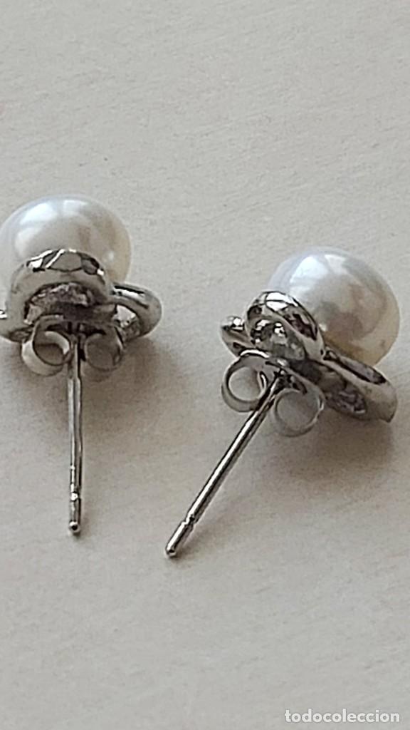 Joyeria: juego de pendientes y anillo de agua dulce - Foto 11