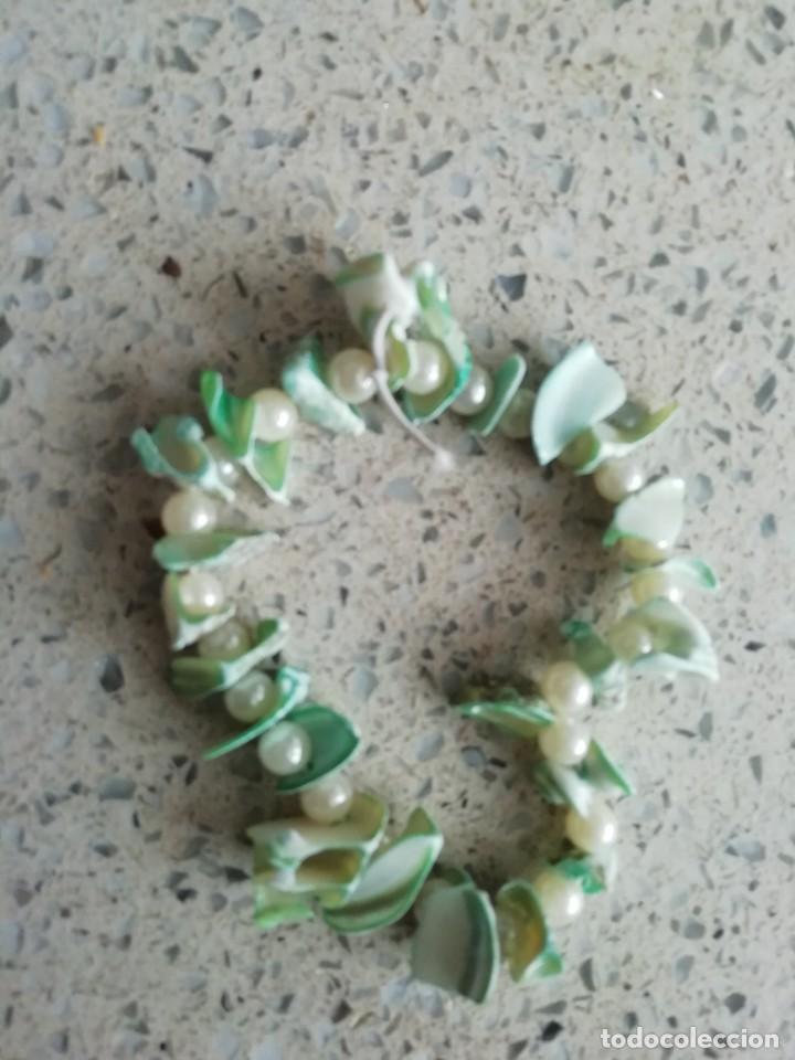 Joyeria: Pulsera vintage perlas y conchas - Foto 1