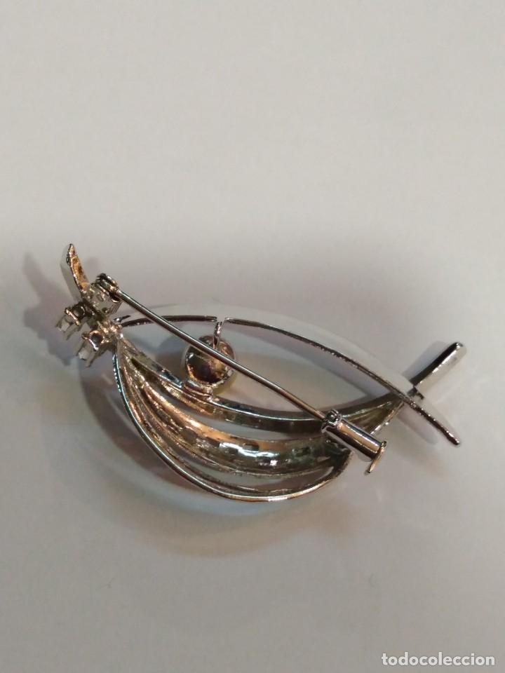 Joyeria: Bonito broche plateado. RF-7637 - Foto 2