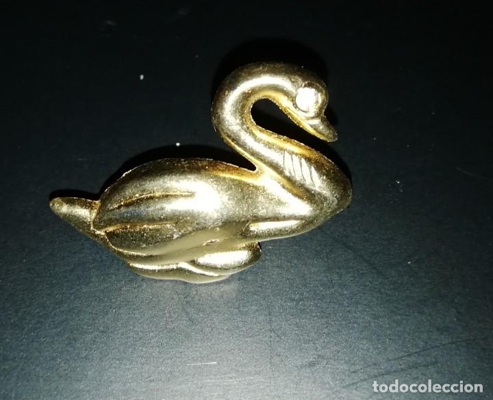 Joyeria: Broche cisne metal y cristal - Foto 1