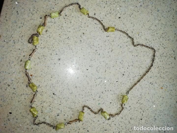 Joalharia: Collar vintage metal y piedras