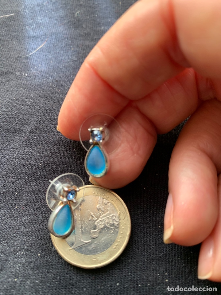 Joyeria: Pendientes azul claro - Foto 2