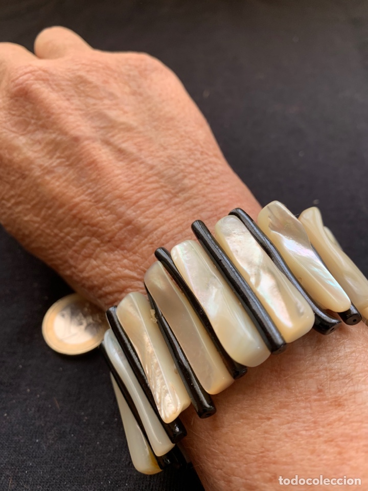 Joyeria: Brazalete blanco y negro - Foto 3