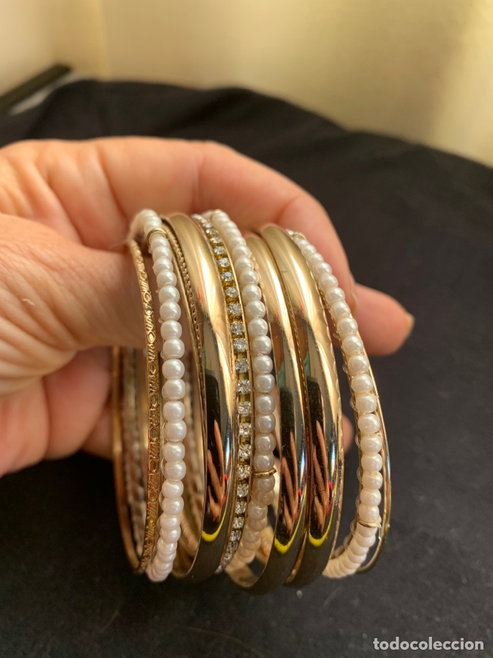 Joyeria: Pulsera doradas con perlitas - Foto 2