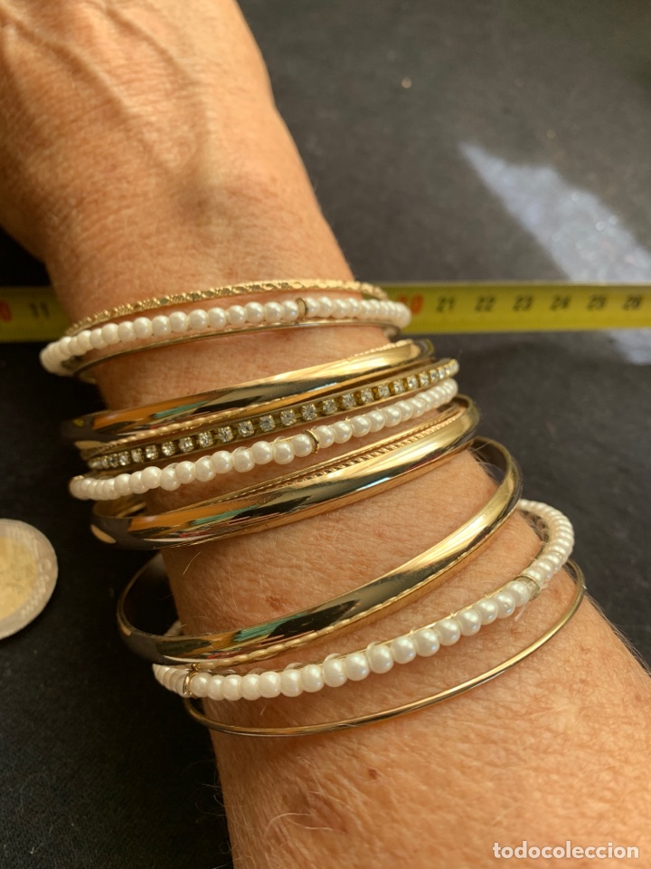 Joyeria: Pulsera doradas con perlitas - Foto 4