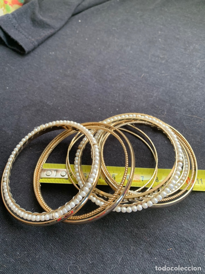Joyeria: Pulsera doradas con perlitas - Foto 1