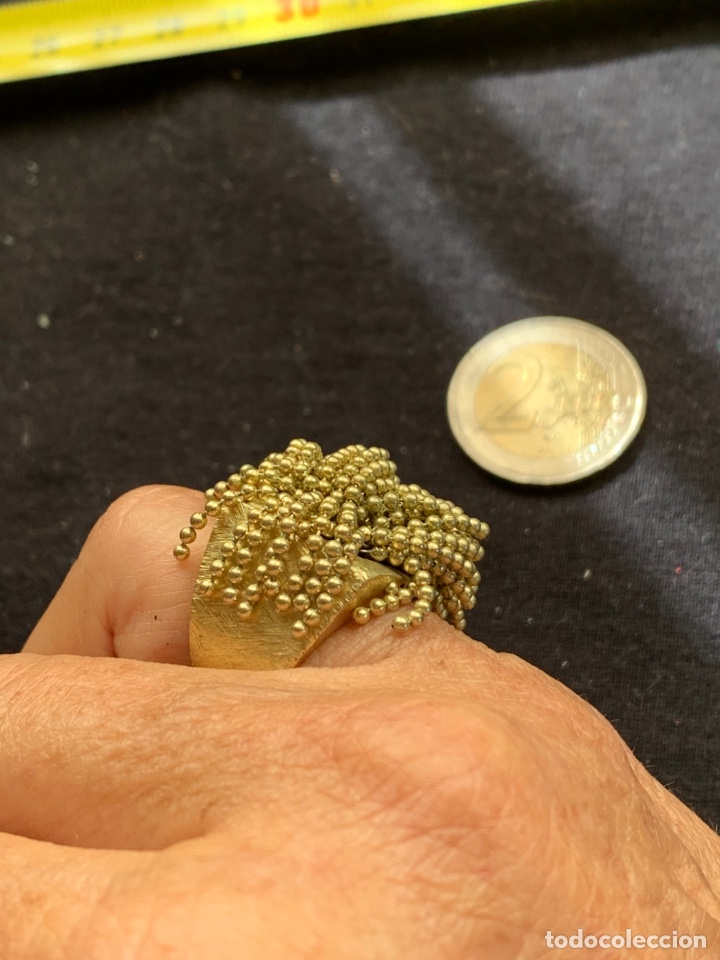 Joyeria: Sortija dorado mate t 11 - Foto 2