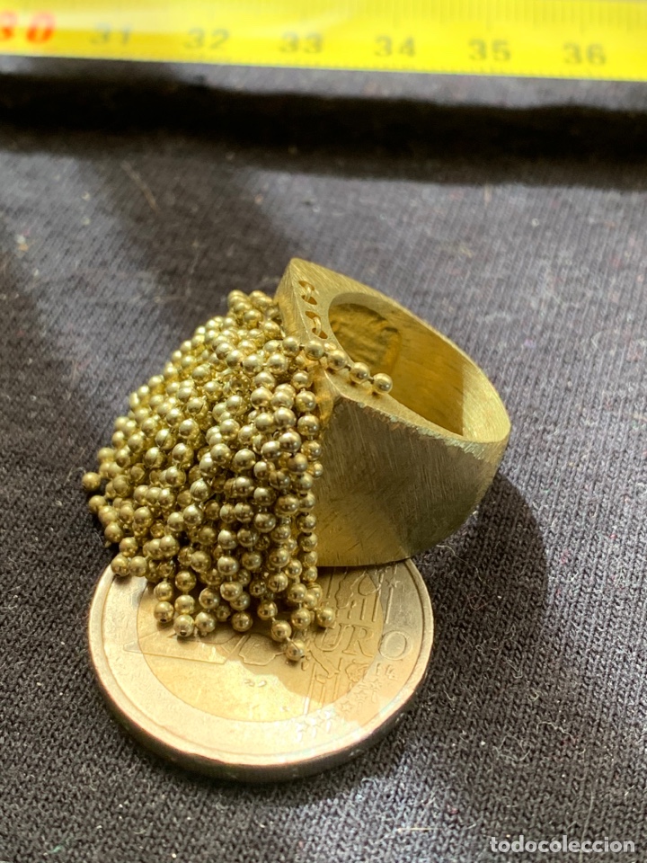 Joyeria: Sortija dorado mate t 11 - Foto 3