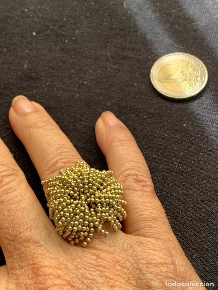 Joyeria: Sortija dorado mate t 11 - Foto 1
