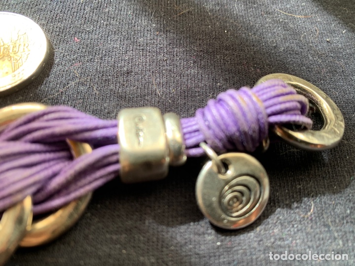 Joyeria: Pulsera plateada y lila - Foto 2
