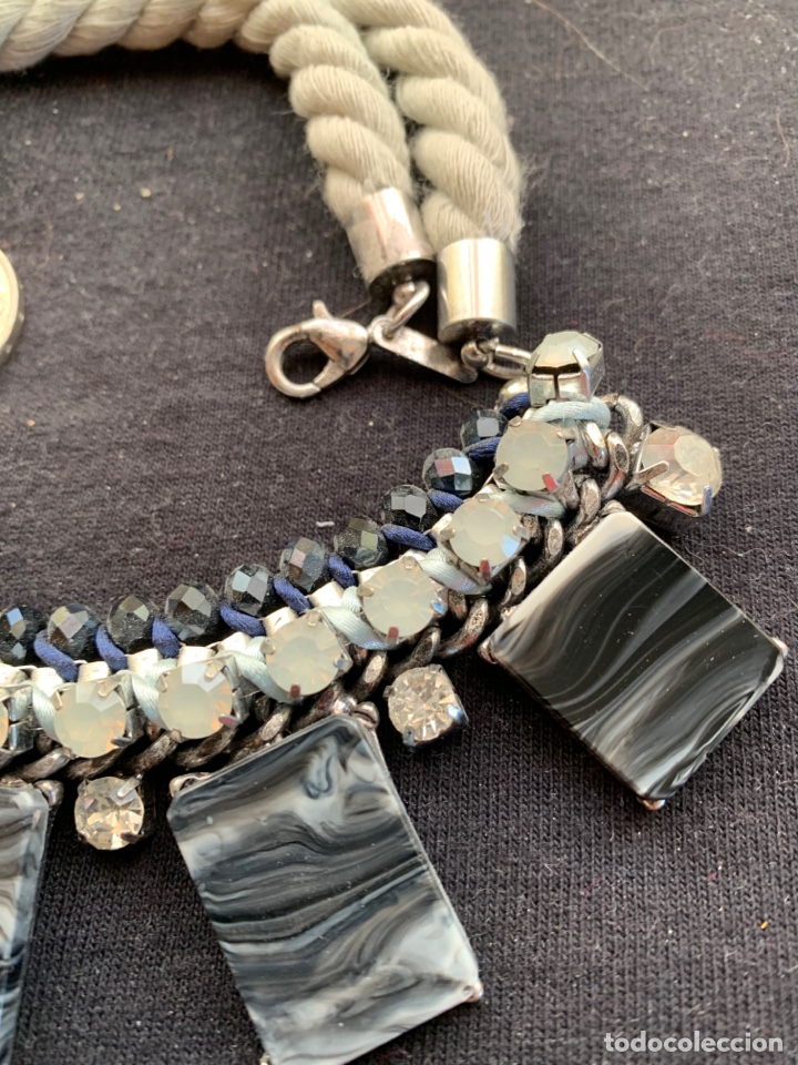 Joyeria: Gargantilla blanca y negra - Foto 2