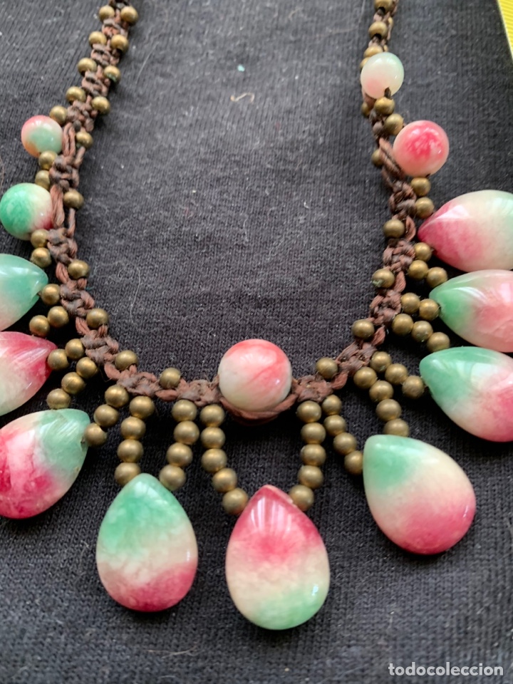 Joyeria: Gargantilla con Jade multicolor - Foto 2
