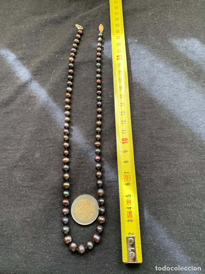 Joyeria: Collar perlas negras - Foto 1