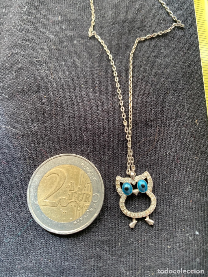 Joyeria: Colgante de b&uacute;ho en cadena plateada marca Luxenter - Foto 2