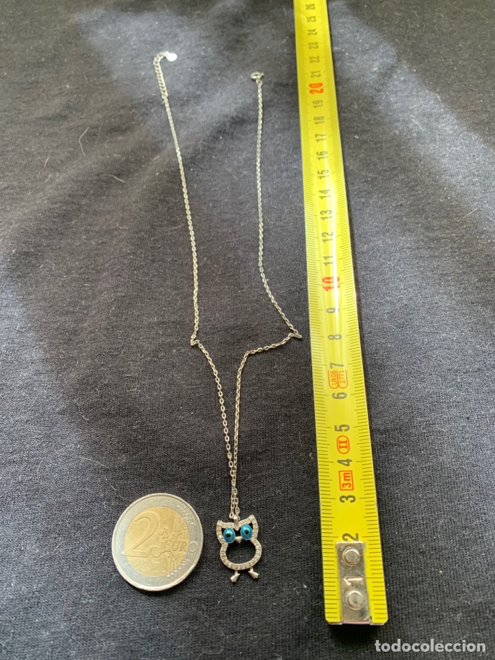 Joyeria: Colgante de b&uacute;ho en cadena plateada marca Luxenter - Foto 1