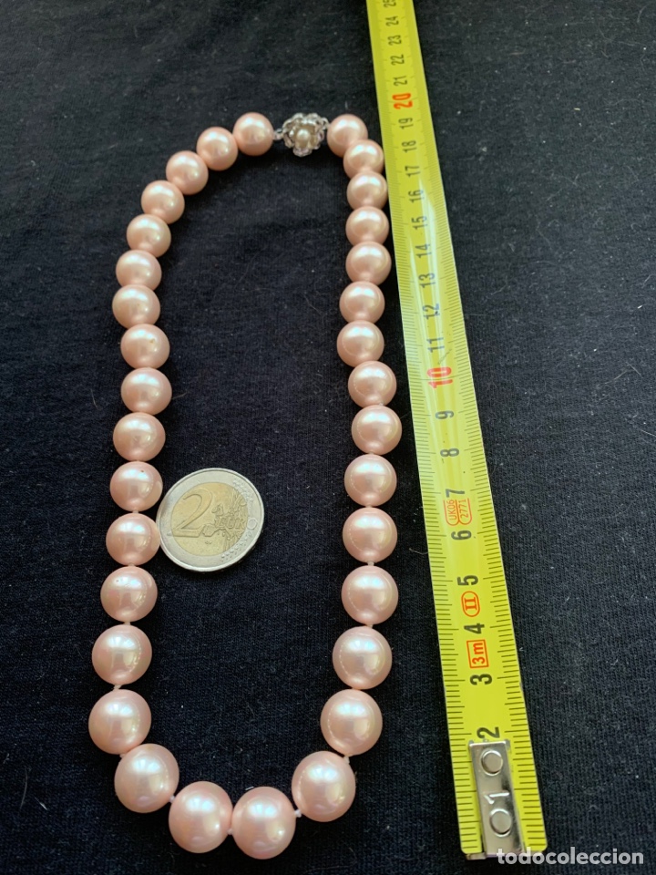 Joyeria: Collar de perlas rosas - Foto 2