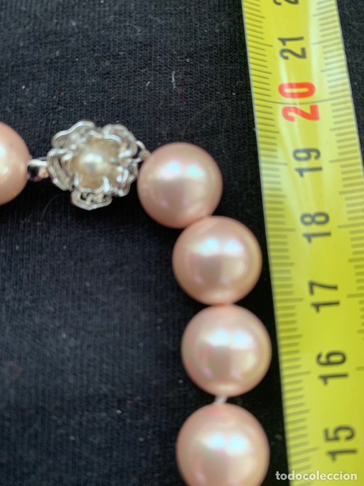 Joyeria: Collar de perlas rosas - Foto 3