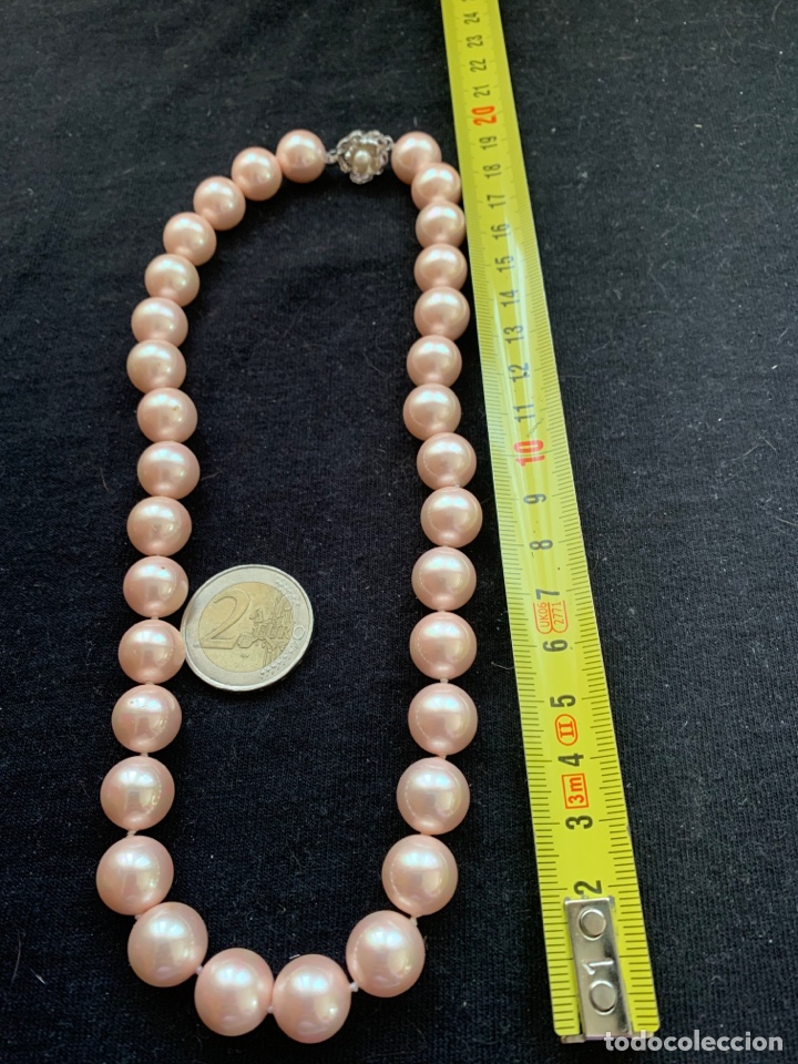 Joyeria: Collar de perlas rosas - Foto 1
