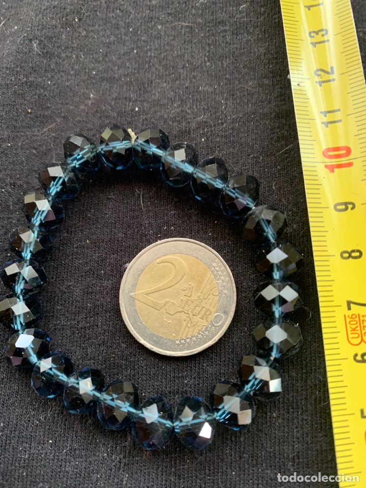 Joyeria: Pulsera bolas azules facetadas - Foto 1