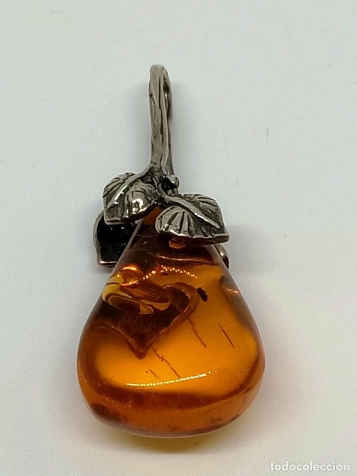 Joyeria: Colgante de ambar. - Foto 2