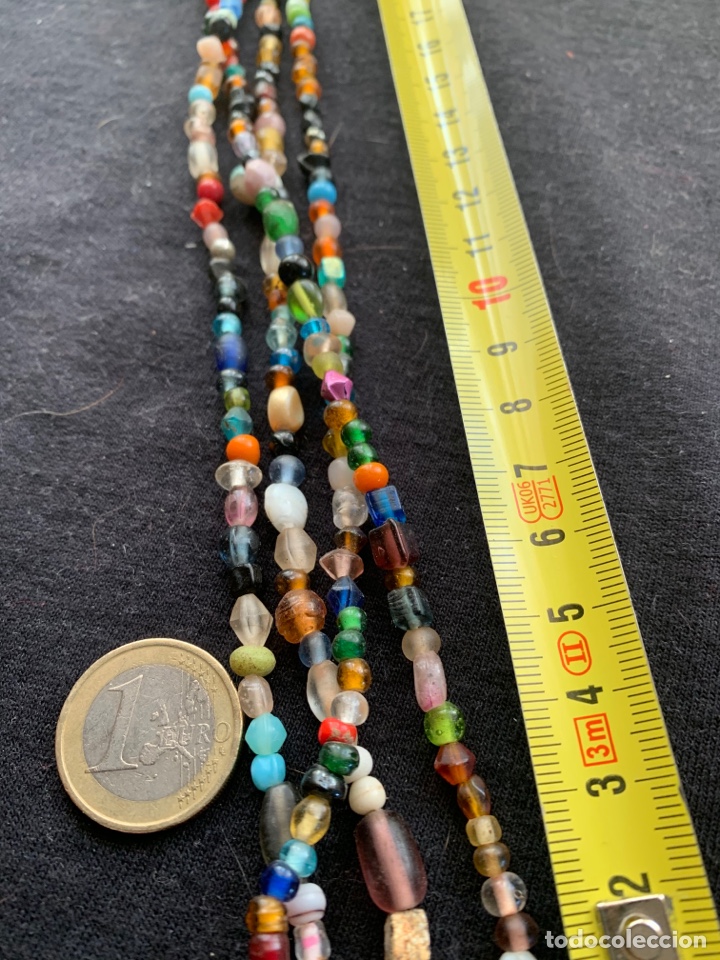 Joyeria: Collar largo con cuentas multicolor - Foto 2