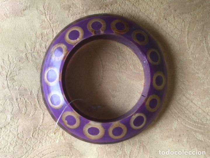 Joyeria: PULSERA METACRILATO VINTAGE MORADA - Foto 1