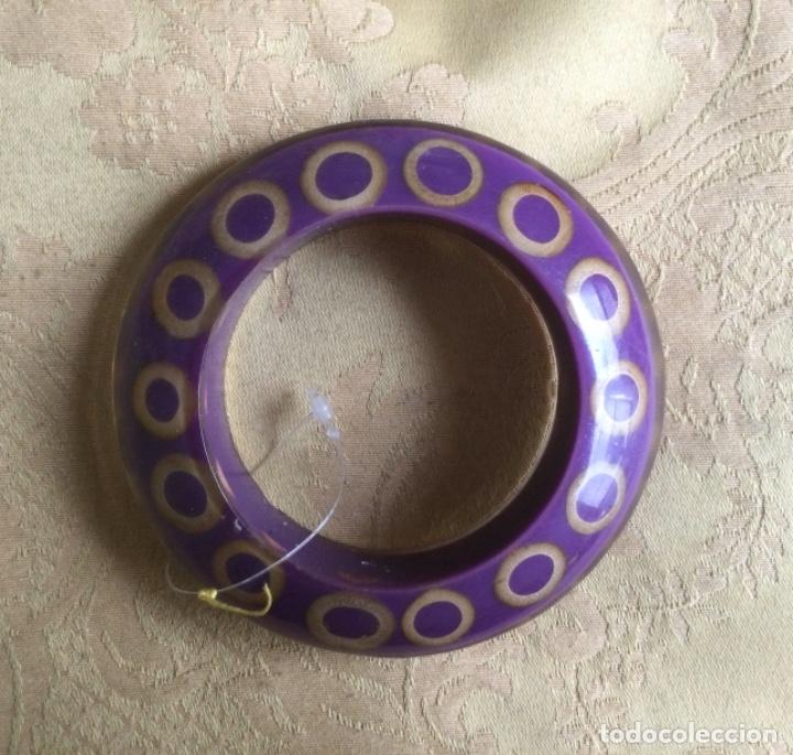 Joyeria: PULSERA METACRILATO VINTAGE MORADA - Foto 5