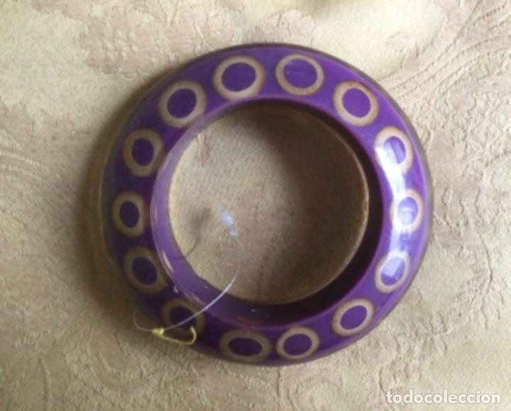 Joyeria: PULSERA METACRILATO VINTAGE MORADA - Foto 7