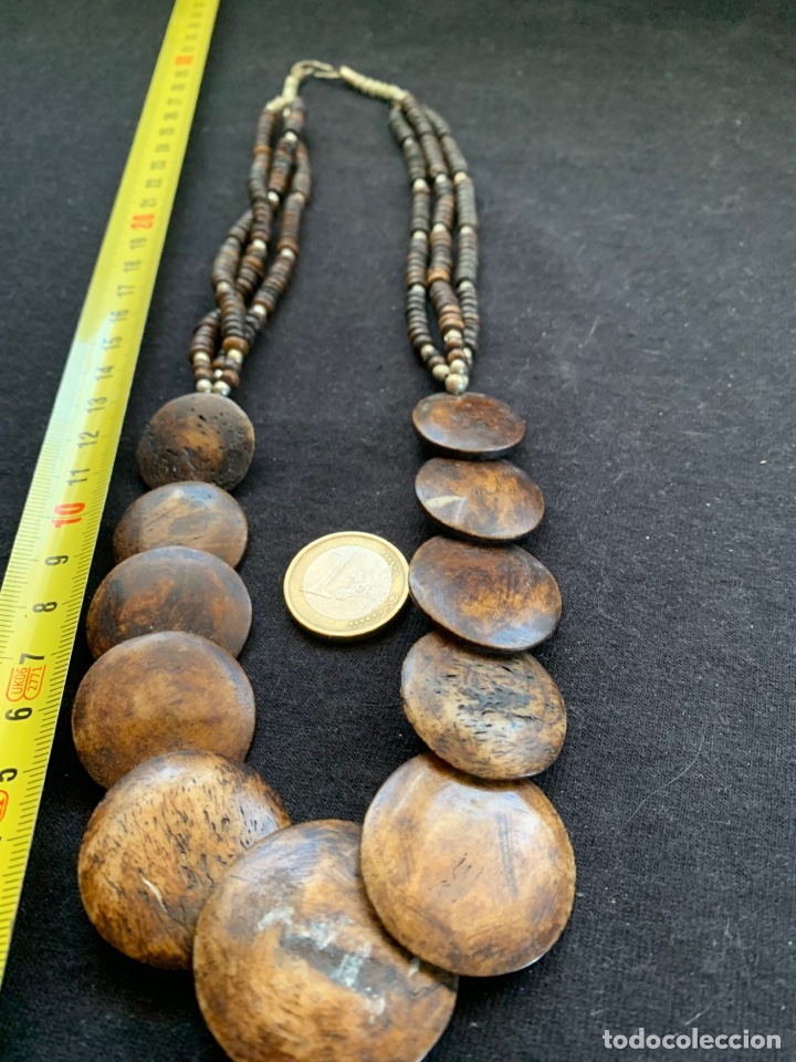 Joyeria: Gargantilla de madera - Foto 3