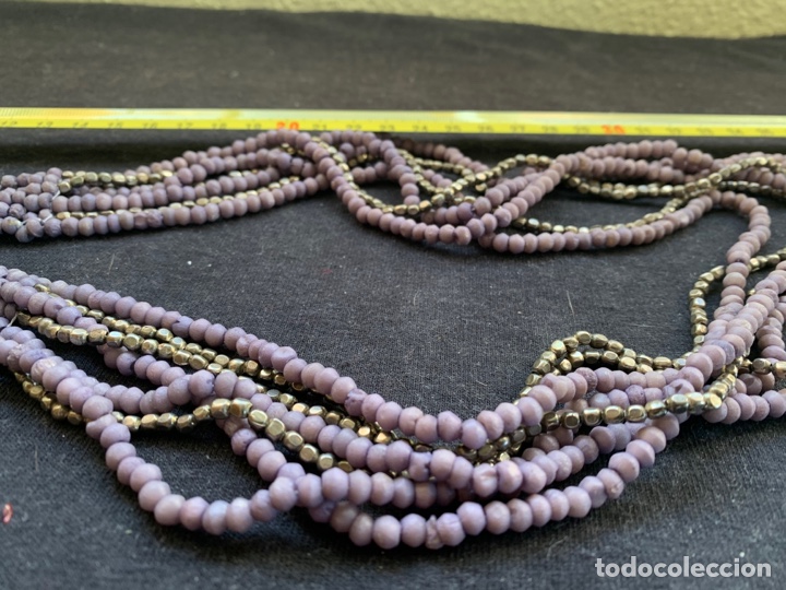 Joyeria: Collar plateado y gris azulado - Foto 3